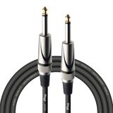 Stagg SGC3DL 10ft. S-serie Telefoonstekker, luxe instrumentkabel, 3m, zwart