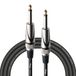 Stagg SGC3DL 10ft. S-serie Telefoonstekker, luxe instrumentkabel, 3m, zwart