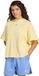 Adidas 3-Stripes Studio Casual T-shirt Dames Geel S/36