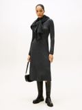 Tommy Hilfiger Dames Zachte Wol LS Mock-NK SWT Jurk WW0WW47303 Trui Jurk, Grijs, XXS