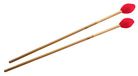 XDrum MM1M Xylofoon- Vibrafoonstokken Medium Rattan Paar, Hardheid: medium