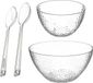 Secret de Gourmet bols de service - Set 7x - Plastique - D25/D13 cm