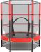 OFMOTRA Trampoline - 140 cm - Rood - Inclusief Veiligheidsnet
