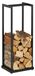Porte-bûches Porte-bûches Métal 95 x 37 x 30 cm Noir