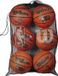 Wilson NBA - zes basketballen ballentas - mesh draagtas