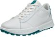 Ecco M Street Vibe Lace Chaussures de golf pour homme Blanc Vert