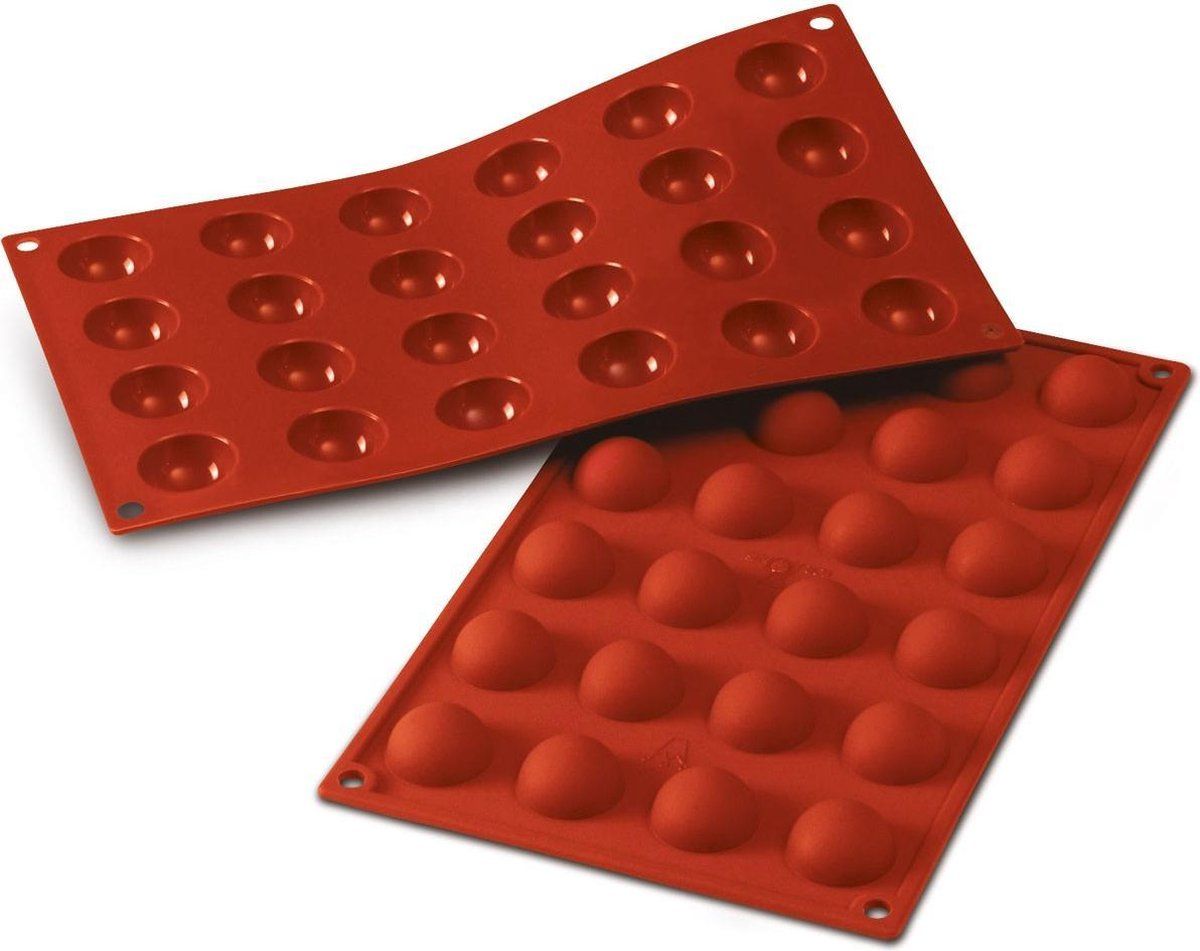 Silikomart Siliconen Mal Semisfera Ø3cm - 8032539930376