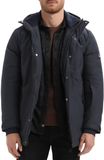 Gabbiano Long Canvas Parka Winterjas Heren - Maat XXL