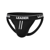 Merkloos / Sans marque LEADER Sports Jockstrap Black - Maat S