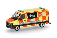 Herpa Mercedes-Benz Sprinter Flachdach modelauto "Rettungsdienst StädteRegion Aachen"