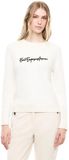 Ea7 Emporio Armani Pull Blanc M Femme
