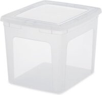IRIS Opbergbox - 30L - Wit/Transparant
