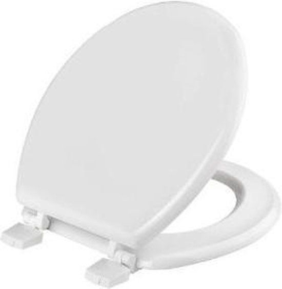 Cornat Orleans toiletbril wit MDF soft-close standaard vorm