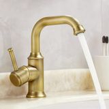 Unyqoos® Retro robinet de lavabo en laiton