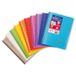 Clairefontaine 366701C Koverbook Spiraalschrift - A5 14,8x21 cm - 80 blad gelijnd - Wit papier 90 g - Wraparound polypro omslag - Willekeurige kleur