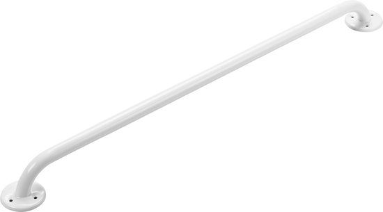 Wandbeugel wit metaal 80 cm - Handgreep voor badkamer, douche of toilet