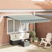 Maison Exclusive - Pare-soleil électrique avec éclairage LED et capteur, 3 x 2,5 mètre