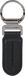 PORSCHE DESIGN Sleutelhanger Keyring Oval Black Zwart