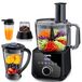 OEM Keukenmachine, 1500 W, 6 functies, 2,5 liter kom, PowerChop-technologie