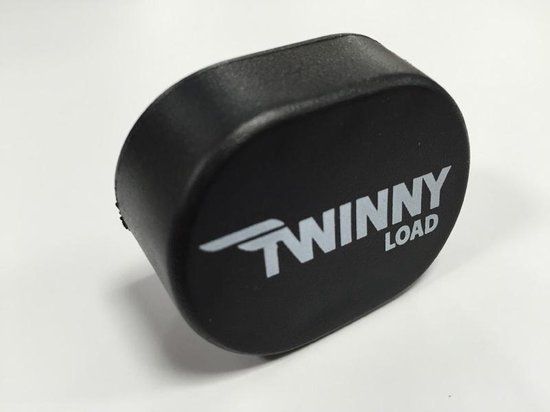 Twinny Load Eindkapje tbv Stalen Twinny dakdrager (60227) - Zwart - Kunststof