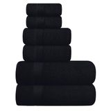 Elvana Home Ultra zachte 6-pack katoenen handdoekenset