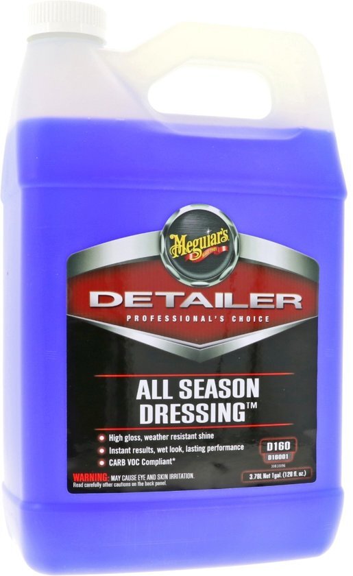 Meguiar's Professional All Season Dressing - 3780ml