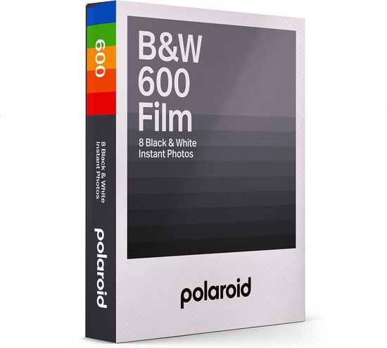 Polaroid B&W Instant Film for 600 - 8 Photos