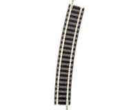 Fleischmann N Fleischmann Piccolo (avec ballast) 9131 Rail courbe 15° 396,4 mm 1 pièce