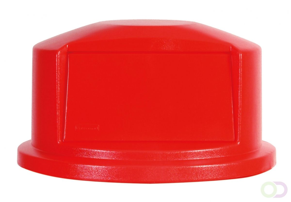 Rubbermaid Deksel Brute Container hoog Rood