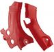 POLISPORT 8478400002 - Skid plate set gemaakt van duurzaam, slagvast kunststof compatibel met motorfietsen Honda in kleur rood