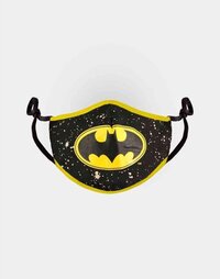 Batman Mask - Black & Yellow - Adjustable - Unisex - Adult