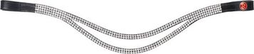 Rossner Fourany 2wave Frontriem - Taille: Cob - Noir - Cuir