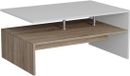 Vicco Amato Salontafel – 90 x 52.6 cm Wit/Sonoma