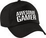 Bellatio Decorations Awesome gamer pet / cap noir pour adultes
