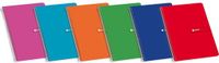ENRI Schrift Vierkant Spiraal A5 Rood
