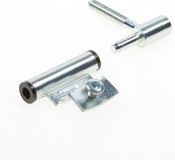 Van Erp Mauer Inboorpaumelle voor Polynormkozijn - 75 x 14 mm