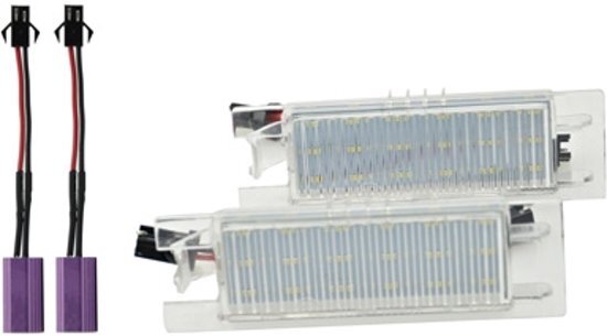 AutoStyle Set pasklare LED nummerplaat verlichting - Opel diversen