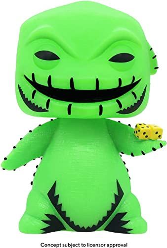Funko POP Disney: The Nightmare Before Christmas - Blacklight - Oogie - 2022