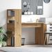 Maison Exclusive - Bureau, chêne artisanal, fibre de bois, 113 x 54 x 120 cm