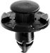 Restagraf Kunststof klinknagel in zak voor schild en spatbescherming, 8 mm, pons, 1,5 tot 4 mm F1, 10 stuks
