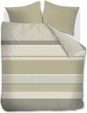 Beddinghouse Hilde dekbedovertrek - Lits-Jumeaux - 240 x 200/220 cm - Grijs Groen