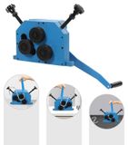 StarTech Glow Blue Buigmachine voor metaal - plaatstaalrol - 360° buighoek - handmatig