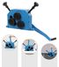 StarTech Glow Blue Buigmachine voor metaal - plaatstaalrol - 360° buighoek - handmatig