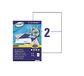 EUROPE 100 Multifunctionele etiketten, zelfklevend, 210 x 148 mm, wit, 200 stuks
