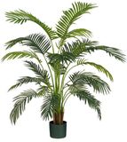Mica Decorations Areca Palm Kunstplant in Pot - H134 x Ø50 cm - Groen