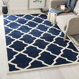 Safavieh Vloerkleed Carbone handgemaakt wol Donkerblauw 122 x 183 cm