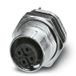Phoenix Contact 1553019 Connecteur de câble M12, Métallique, IP67, 4A
