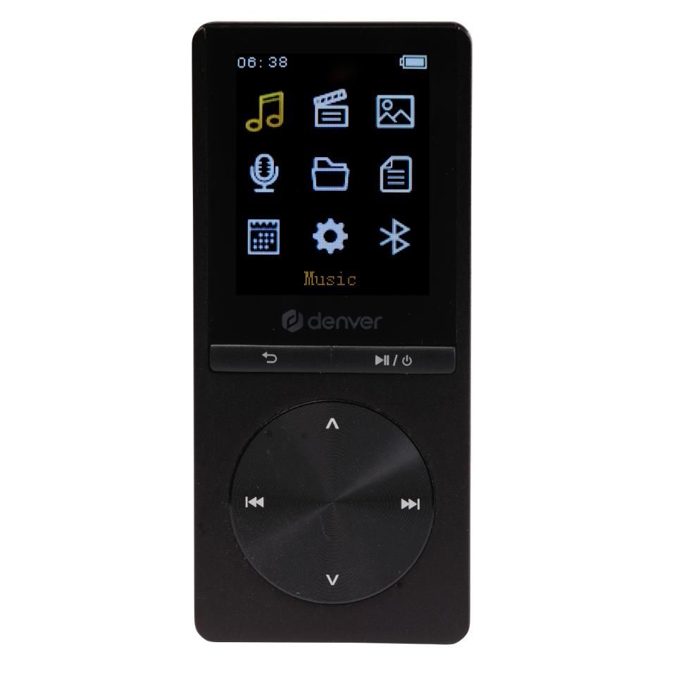 Denver MP3/MP4 Speler - Bluetooth - 4GB - Zwart
