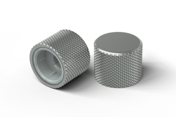 Glorious PC Gaming Race Rotary Knob - Silver - GMMK Pro Compatible