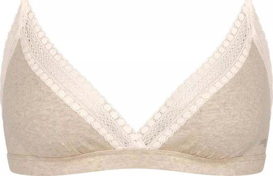 Sloggi GO Ribbed Bralette - Creme - L